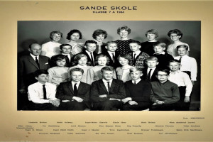 Bilde av SANDE SKOLE - LÆRERE OG ELEVER